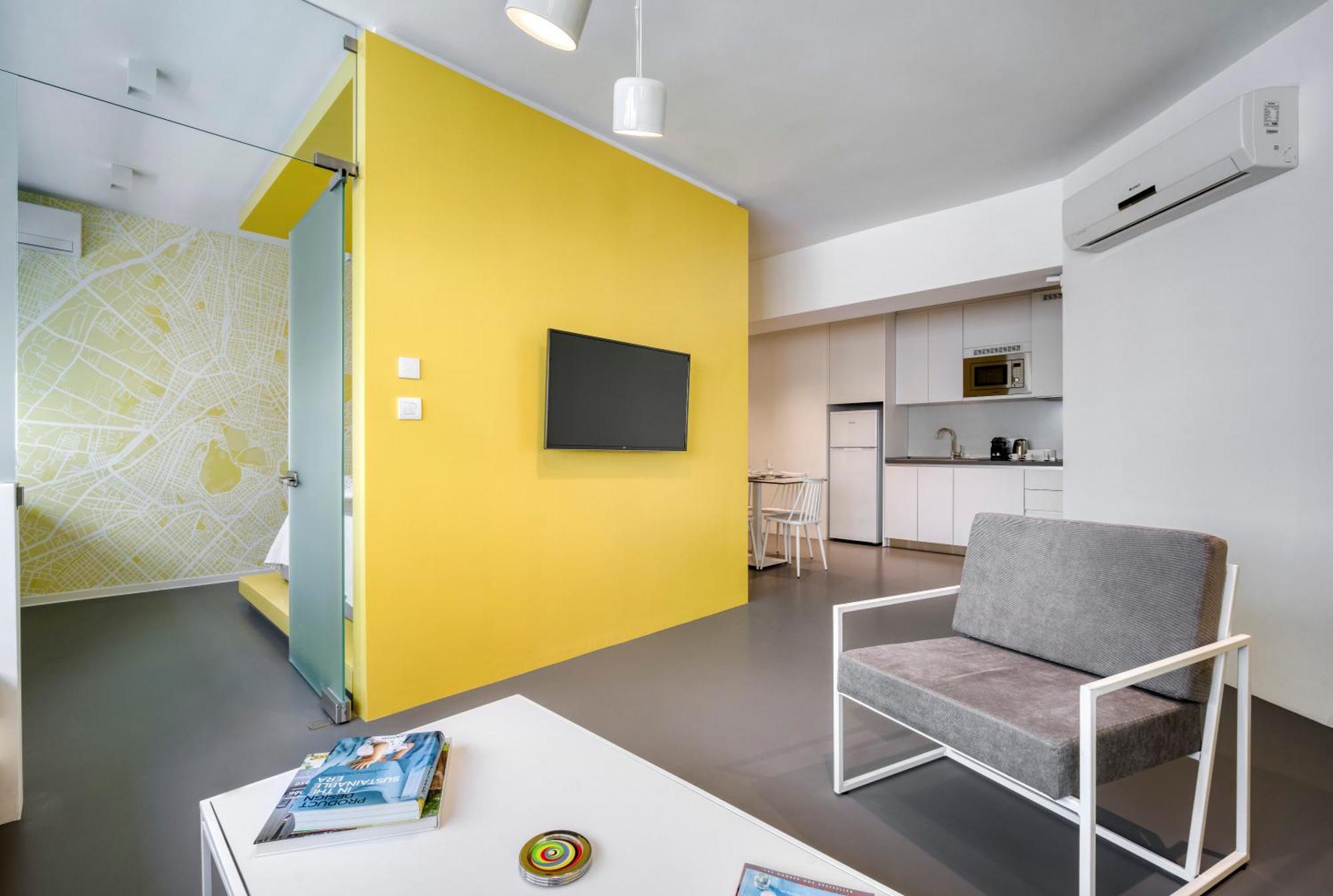Athens Color Cube Apartment ห้อง รูปภาพ