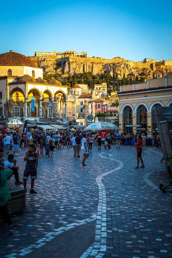 Athens Color Cube Apartment ภายนอก รูปภาพ